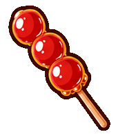 Cartoon Candied-Fruit Cursor default cursor