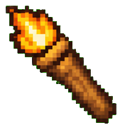 Cartoon Pixel Torch default cursor