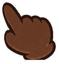 Deep Skin Chubby Little Hand default cursor