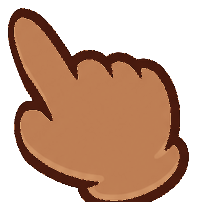 Warm Skin Chubby Little Hand default cursor