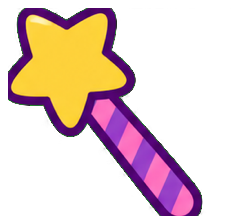 Cute Magic Wand default cursor